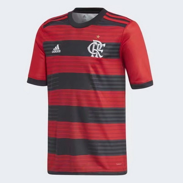 Camiseta Flamengo Primera 2018-2019 Rojo